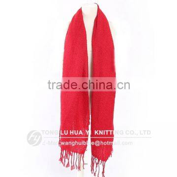 Fashion Woven 100%acrylic Scarf for Promotion photo-3