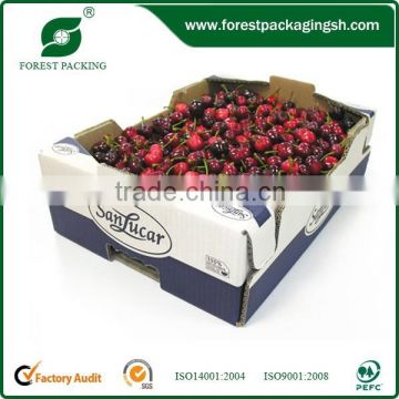 The compressive shock fruit packaging box