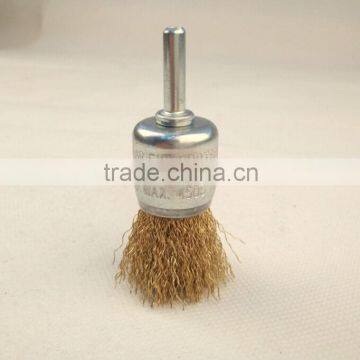 crimped end brushes, diameter 30mm or 1 1/5"