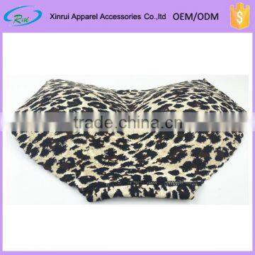 Sexy leopard buttock enhancement underwear, cheap padded panties