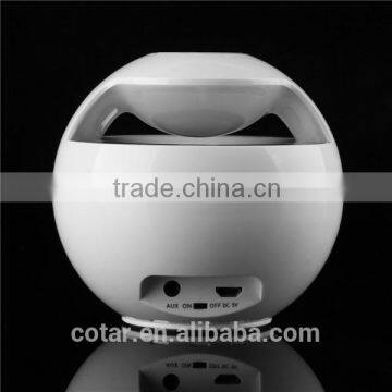 2015 Exclusive 3Watt Mini Bluetooth Speaker Cool Round Shape With Colorful LED Light photo-5