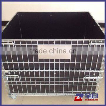 Wire Mesh Pallet with Built-In Hollow Sheet