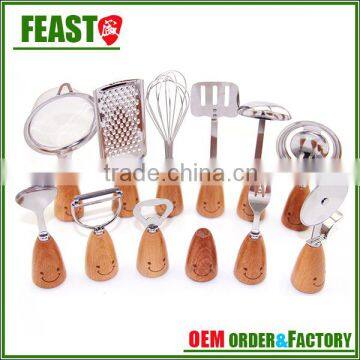 New style fashion bamboo kitchen utensils                        
                                                Quality Choice