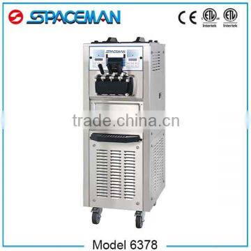 High quality big capacity soft serve ice cream maker machine 6378