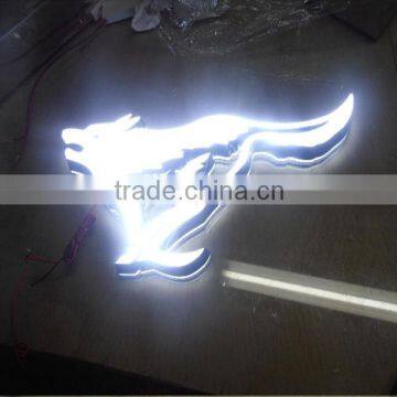 outdoor high luminous led signage