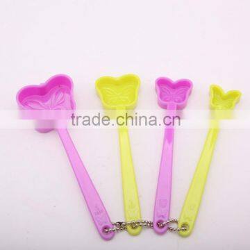 Butterfly shap 4pcs Measuring Spoon Set for promotion gift