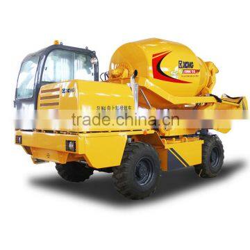 XCMG self loading concrete mixer SLM4 concrete mixer for sale
