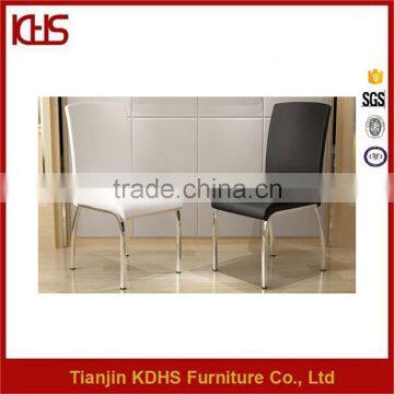 heavy duty four leg metal frame new design contemporary dining chair