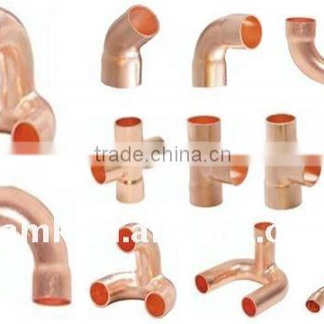 Copper pipes and fittings