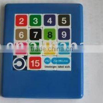 plastic sliding puzzle