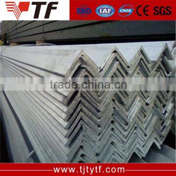 q235 S235JRG hot dip galvanized equal/unequal hot rolled steel angle bars