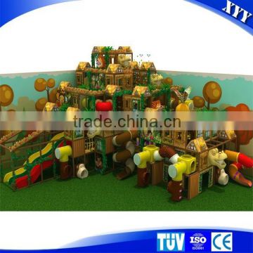 CE Thatched cottage theme kids indoor playground equipment