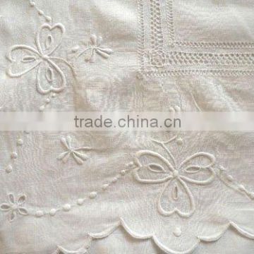 hand embroidery bedding set