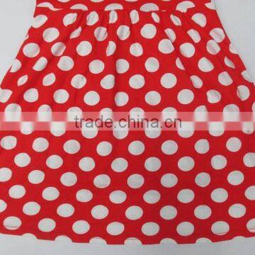 Girl's Dotted Knit Dress Stocks photo-6