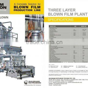 3 LAYER BLOWN FILM HIGH PLANT