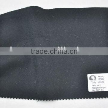 Stock wool viscose melton wool fabric wholesale