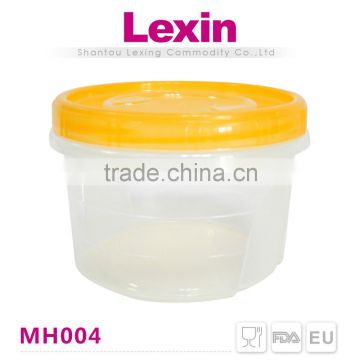 plastic food container 3 compartment containers with divider