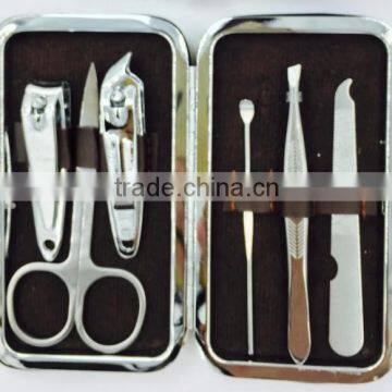 Nail Care Set Clippers Stainless Steel With Case Manicure Kit Pedicure Tool