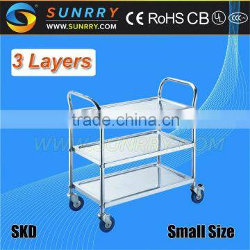 2015 New Design Fast Food Cart/bbq Trailer And Food Cart Manufacturer And Designer 3 Layers For Sale