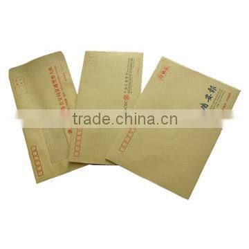 china manufacturer printed craft paper window envelope