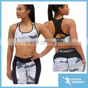 dongguan manufacture custom dri fit fitness wear women yoga sexy sports bra