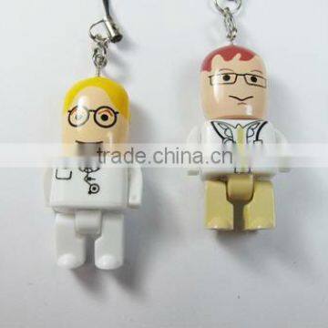 delicate plastic robot key chain manufacturer