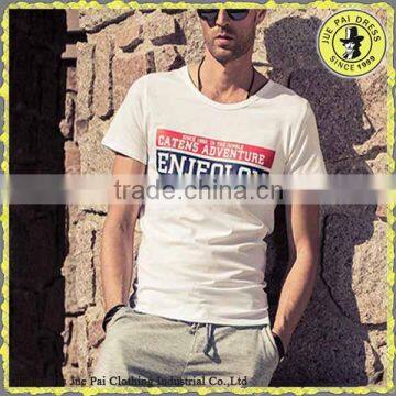 Wholesale Mens Round Neck Custom Screen Printed Tshirts