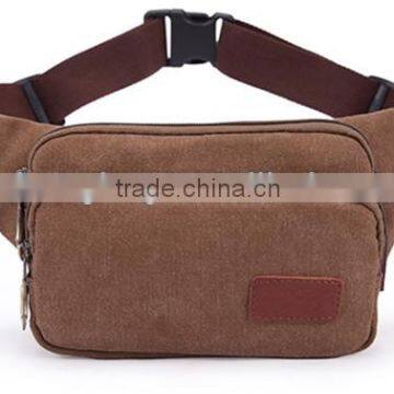 High Quality Sport Canvas Waist Bag For Men