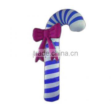 colorful christmas rod with bow