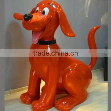 fiberglass dog statue