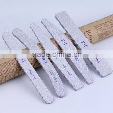 2016 hot sale 5 shapes 100/180 emery board custom nail file                        
                                                Quality Choice