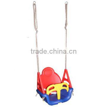 Garden plastic baby swing seat 3 parts