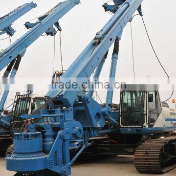 Power Head Max Output Torque 128(KN*M) Construction Rotary Drilling Rig For Sale photo-2