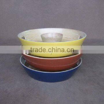 Round Serving Tray With Cup Holder Inside photo-2