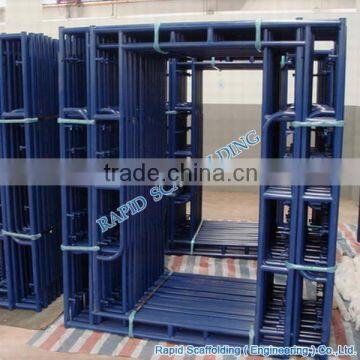 Types of Powder Coated Walkthrough Frame Scaffolding System for sales