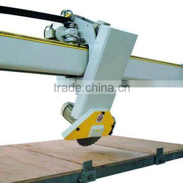 Bridge type cutting stone machine