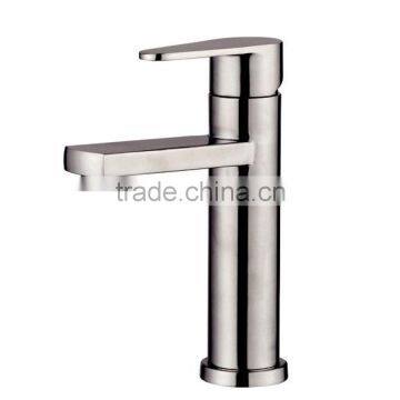 Nickle color simple modern design high quality wash basin mixer tap