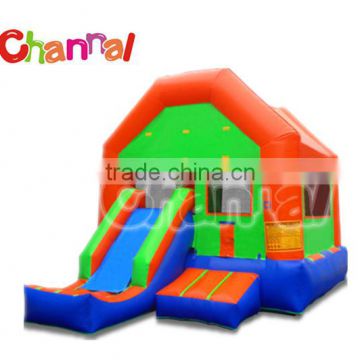 High quality inflatable castle bouncer with slide