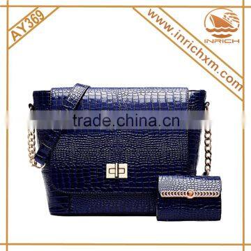 PU Crocodile Leather Woman Single Shoulder Bag photo-2