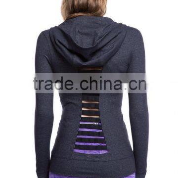 Supplex fabric high performance incredibly cozy designed for morning runs sport woman jacket