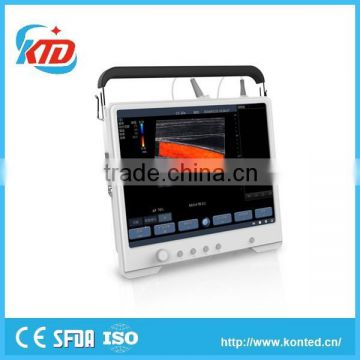 Color doppler ultrasound machine notebook with CE certificate