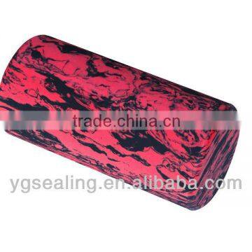 colorful yoga foam roller