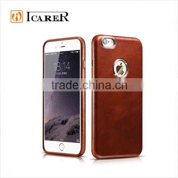 ICARER Luxury Genuine Leather Case For Apple IPhone 6 6S Plus Ultra Thin Mobile Phone Back Cover For IPhone6 4.7 5.5 Inch Quality Choice photo-4