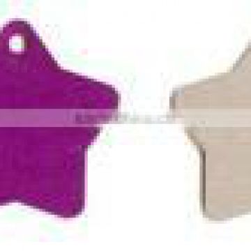 Star Shaped Engravable Pet Identification Tags