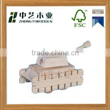 Wooden Toy Factory OEM Eco-friendly Assembled Educational Pine DIY Wooden Truck Toys photo-6