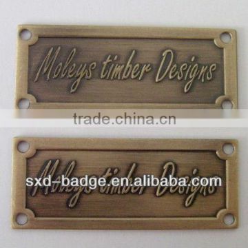 Embossed Reusable Nameplate