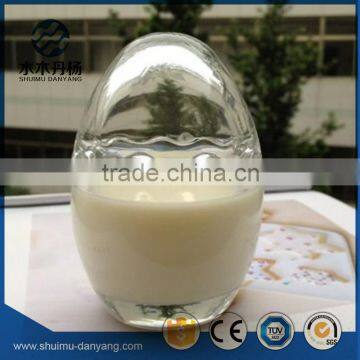 Fancy 200ml clear egg sgell glass pudding bottle