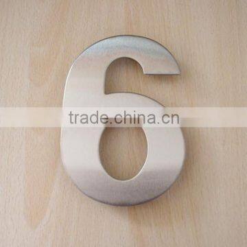 Apartment door number