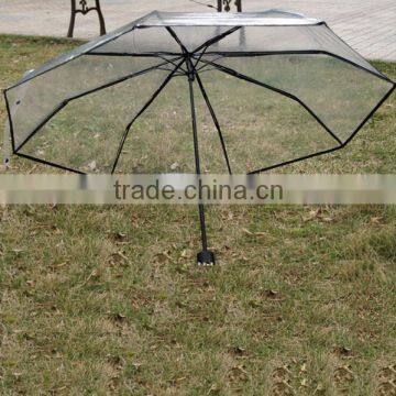 promotional transparent folding umbrella