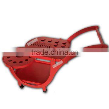 Wooden Food Serving Trolley